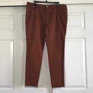 Primark Rust Skinny Jeans 14